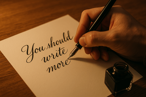 Letting go of perfection: Just&nbsp;write